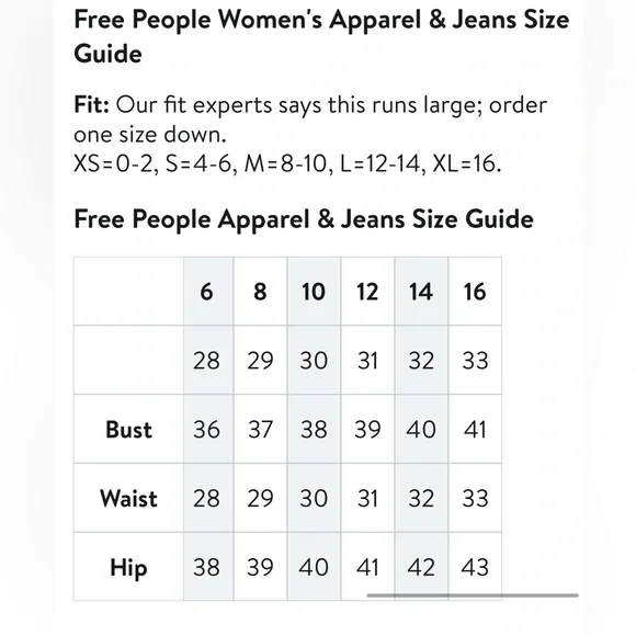 We the Free People Opal Swing Denim Jacket Size L - Picture 4 of 4